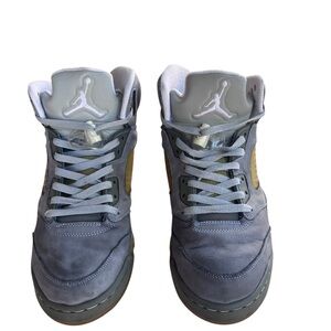 Jordan Gray Sneakers with Iconic Jumpman Logo